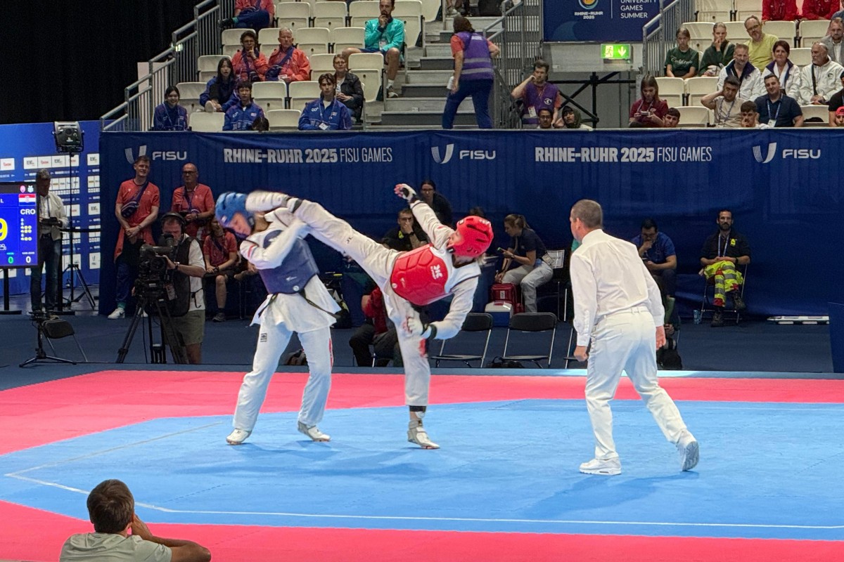 Petra Štolbová slaví na LSUH Rhine-Ruhr 2025 stříbro v taekwondu! Petra Štolbová slaví na LSUH Rhine-Ruhr 2025 stříbro v taekwondu!