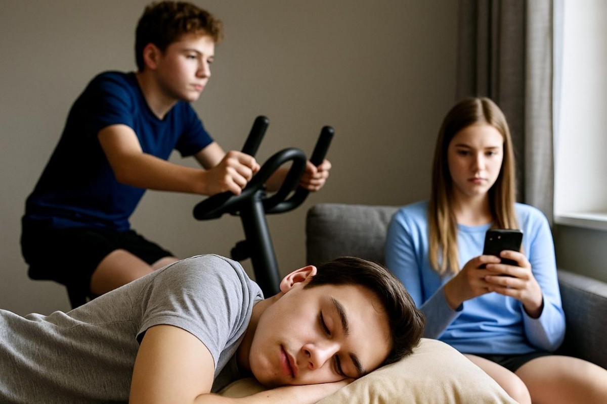 Spánek, pohyb a mobily: Tři pilíře, které rozhodují o štěstí našich dětí