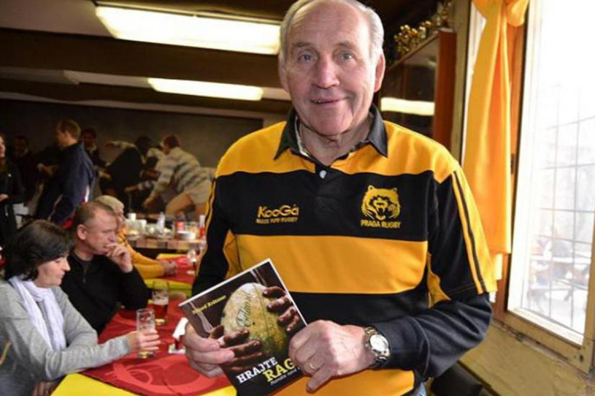 Devadesátiletý legendární ragbista Eduard Krützner alias Medák je 69 let ve službách ragby Devadesátiletý legendární ragbista Eduard Krützner alias Medák je 69 let ve službách ragby